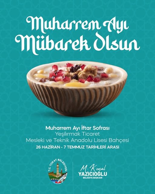 Tokat’ta Herkese Açık İftar Sofrası: 26 Haziran’da Başlıyor