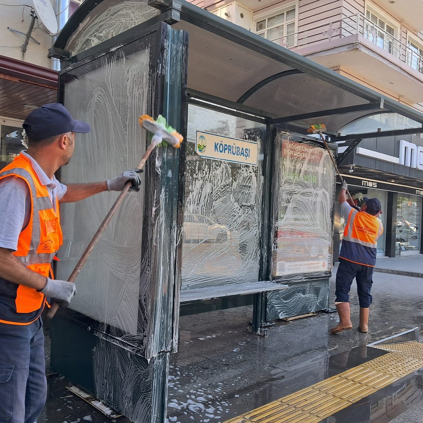 Tokat’ta Daha Temiz Bir Şehir İçin Belediye Ekipleri Sahada