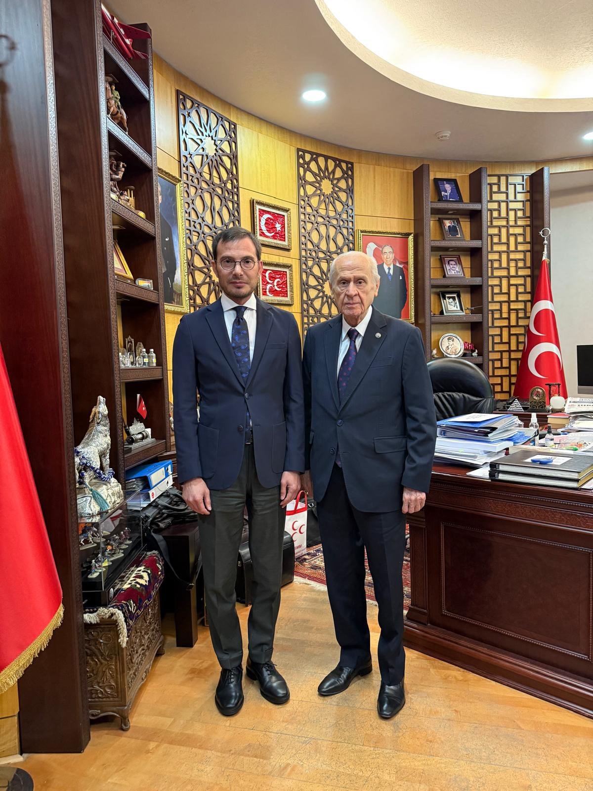 Mehmet Kemal Yazıcıoğlu, MHP Lideri Bahçeli ile Tokat’ı Konuştu