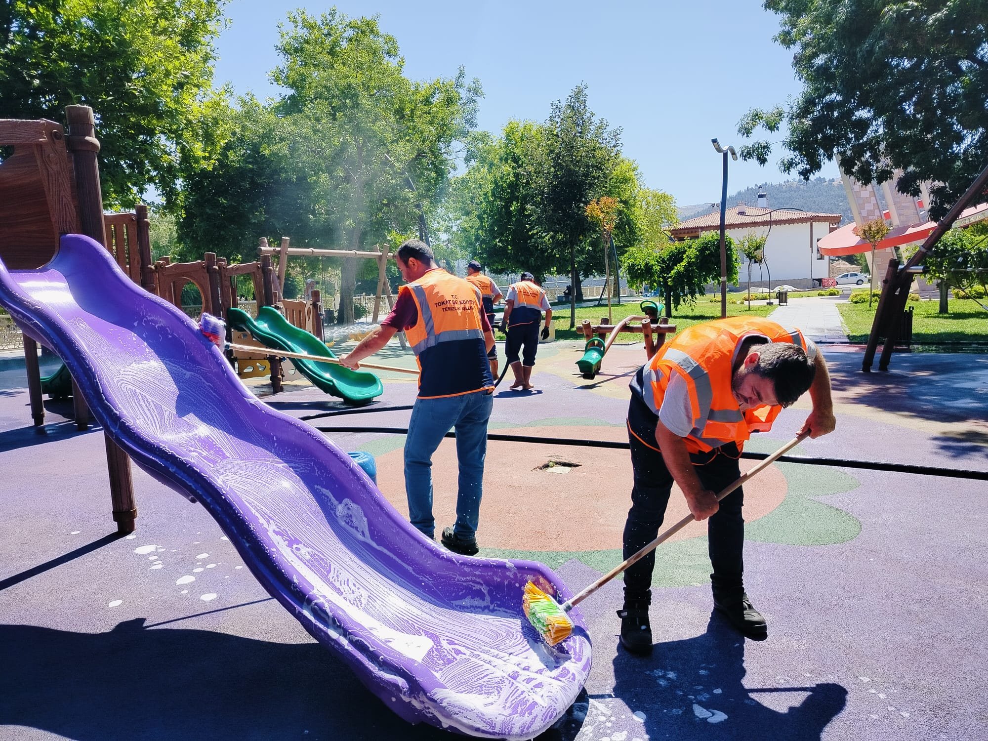 Tokat'ta Yeni Hafta Temizlik ve Peyzajla Başladı!