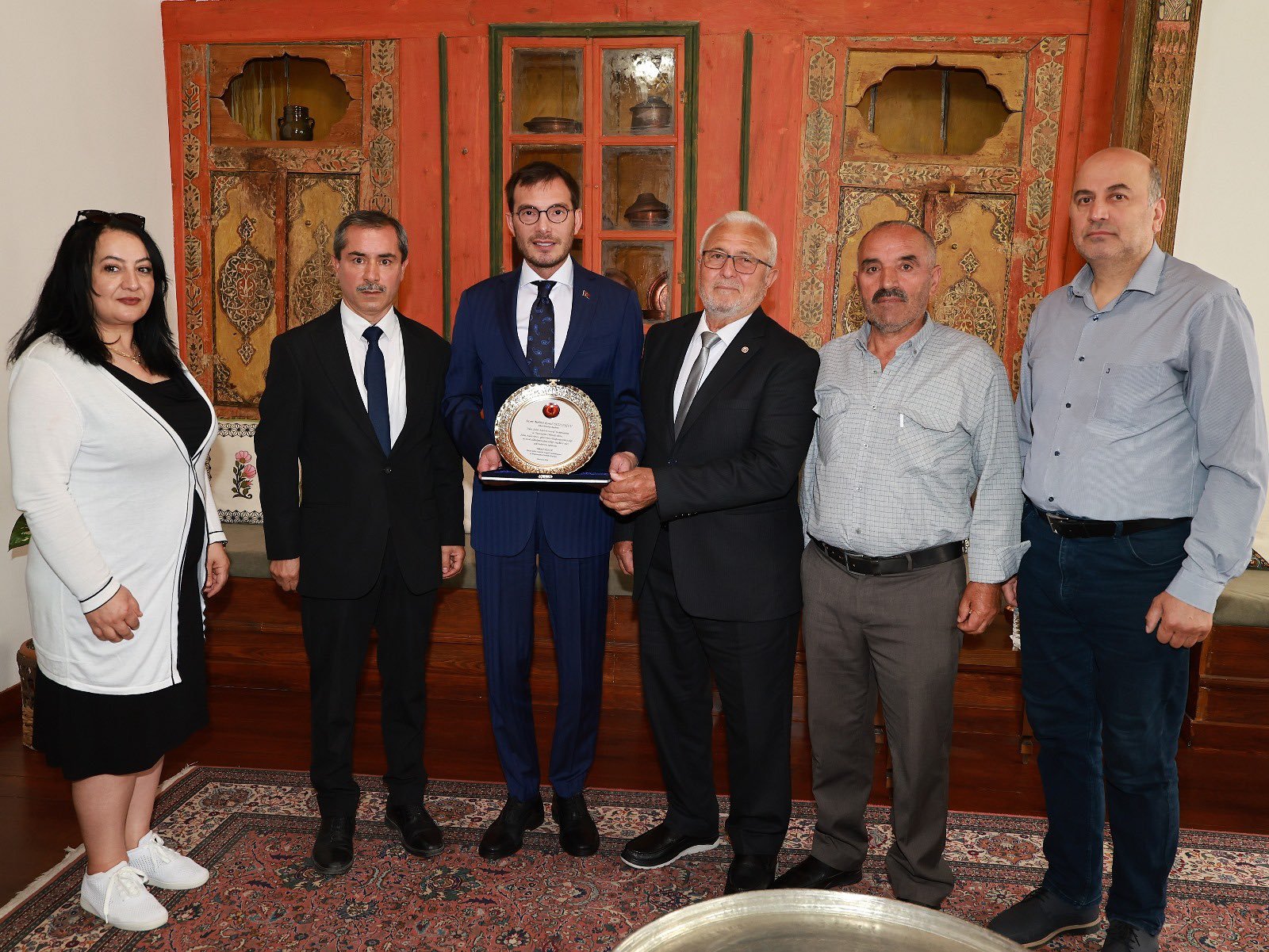 Tokat Belediyesi'nde Yoğun Ziyaret Günü: Başkan Yazıcıoğlu Konuklarını Ağırladı